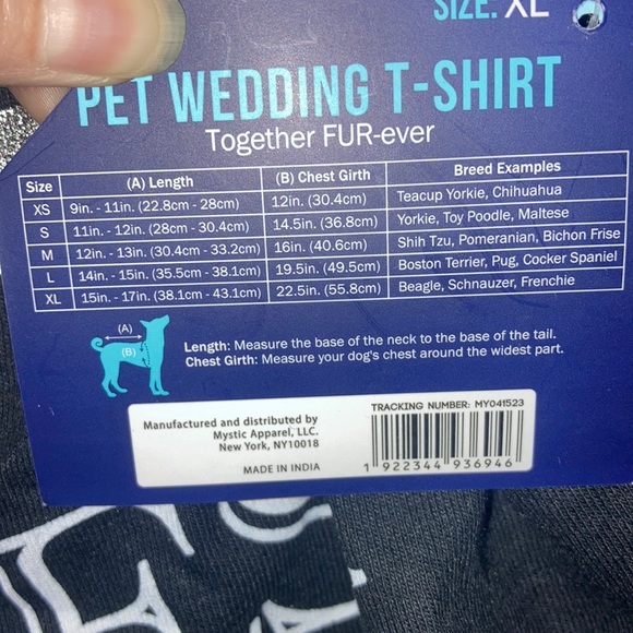 Black Dog Shirt with Bow - Best Dog - Picture 4 of 5